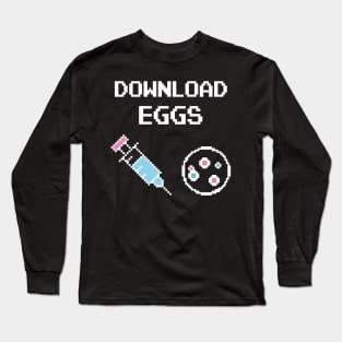 Gamer IVF Eggs Long Sleeve T-Shirt